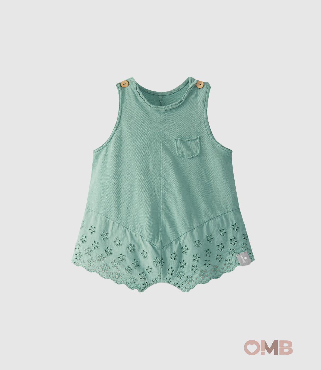 Salopette SNUG neonata 41N56 Verde 41N56 VERDE SNUG 