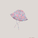 Cappello bambina PESCIOLINO ROSSO CP Rosa CP LIBERTY ROSA/CIELO PESCIOLINO ROSSO 
