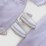 Set nascita JOLIE JULIET neonata CLAUDIAKIT1 Lilla CLAUDIAKIT1 LILLA JOLIE JULIET 