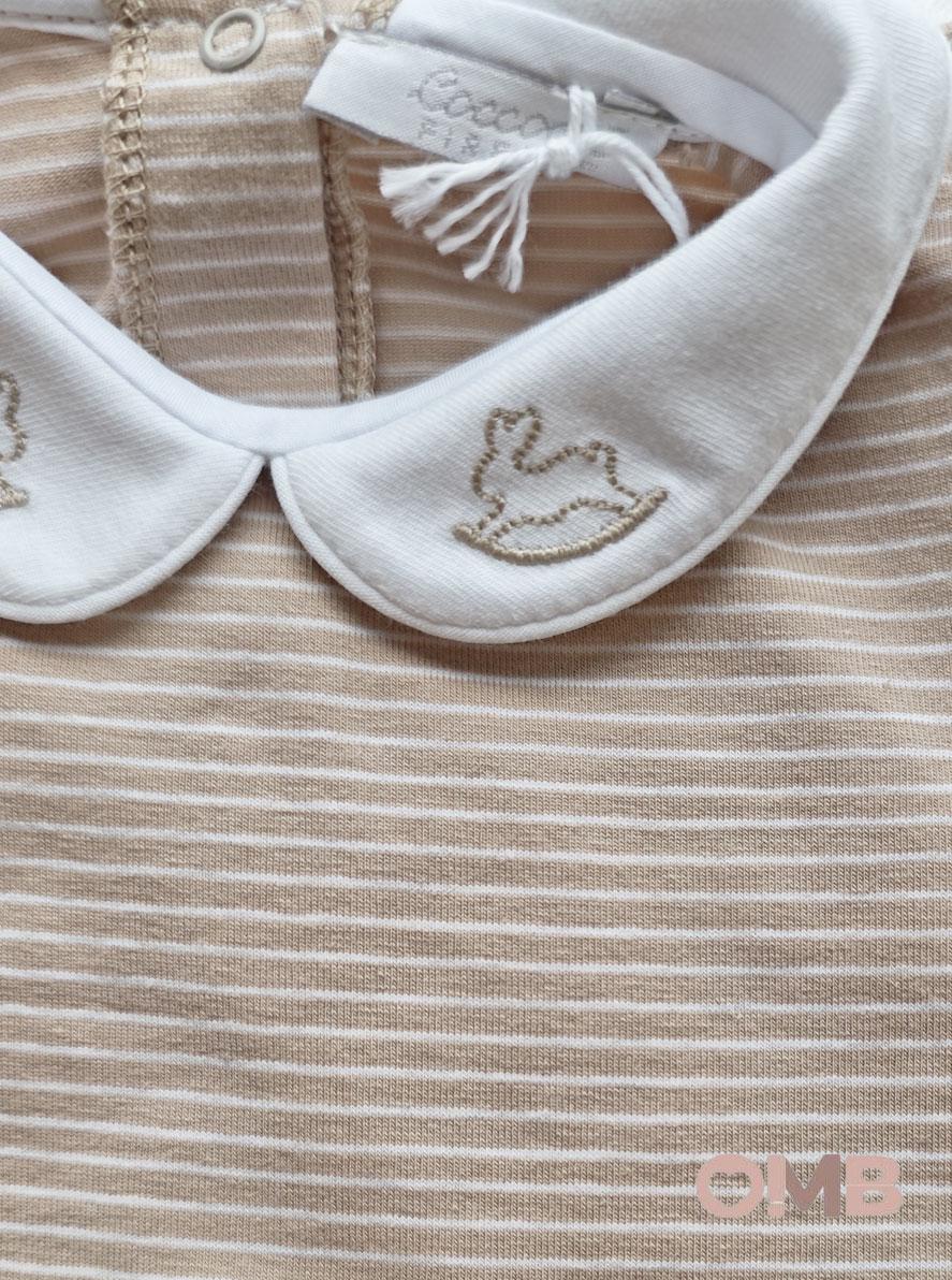 Completo neonato COCCODE C63153 Beige C63153 CONIGLI COCCODE 