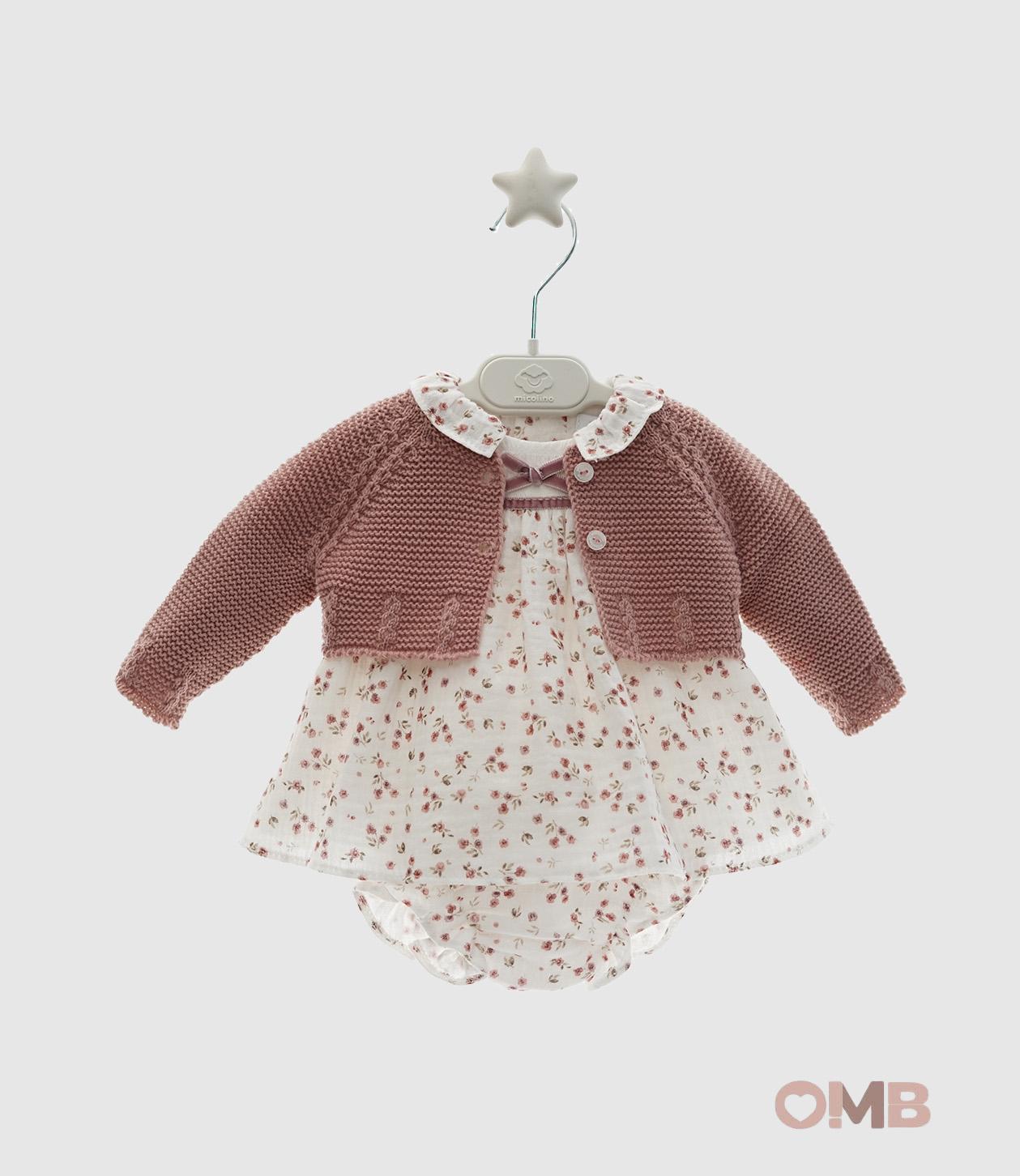 Completo MICOLINO neonata 7114 Pietra<BR/> 7114 PIEDRA MICOLINO 