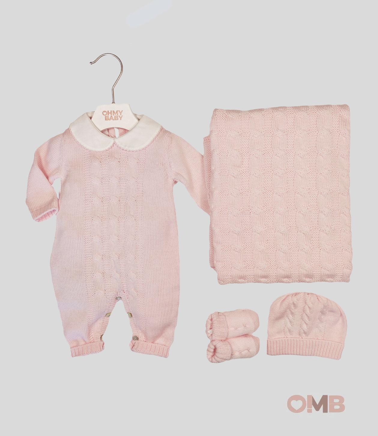 Coperta Neonata BABY LORD 123 Rosa<BR/> 123 ROSA BABY LORD 