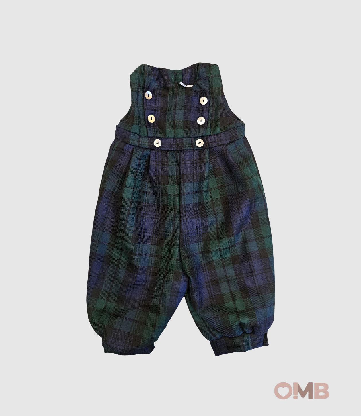 Tuta ARC EN CIEL neonata 1130 Tartan<BR/> 1130 17 ARC EN CIEL 