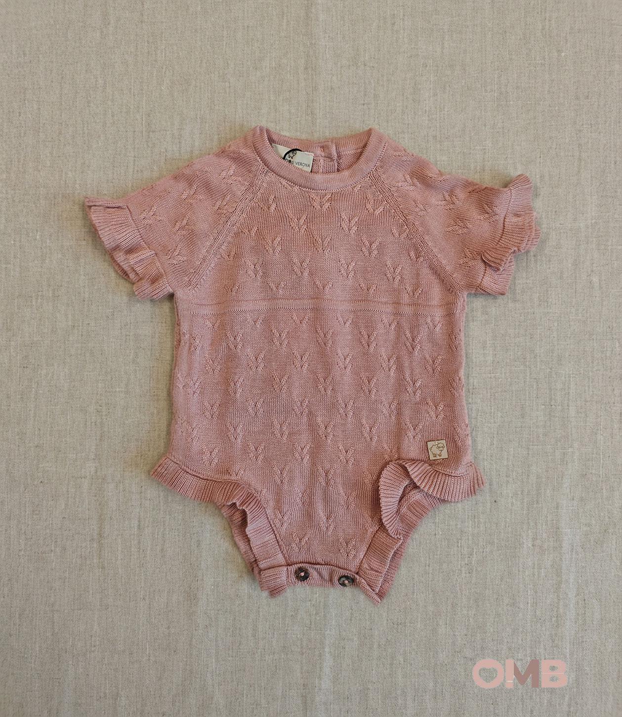 Pagliaccetto neonata MAGLIFICIO VERONA 04552 Rosa 04552 ROSA MAGLIFICIO VERONA 