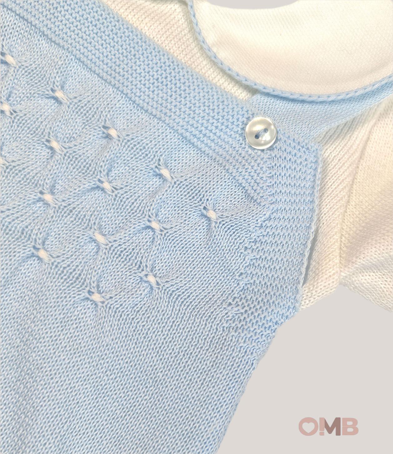 Tutina BABY LORD neonato 398 Cielo 398 CIELO-BIANCO BABY LORD 