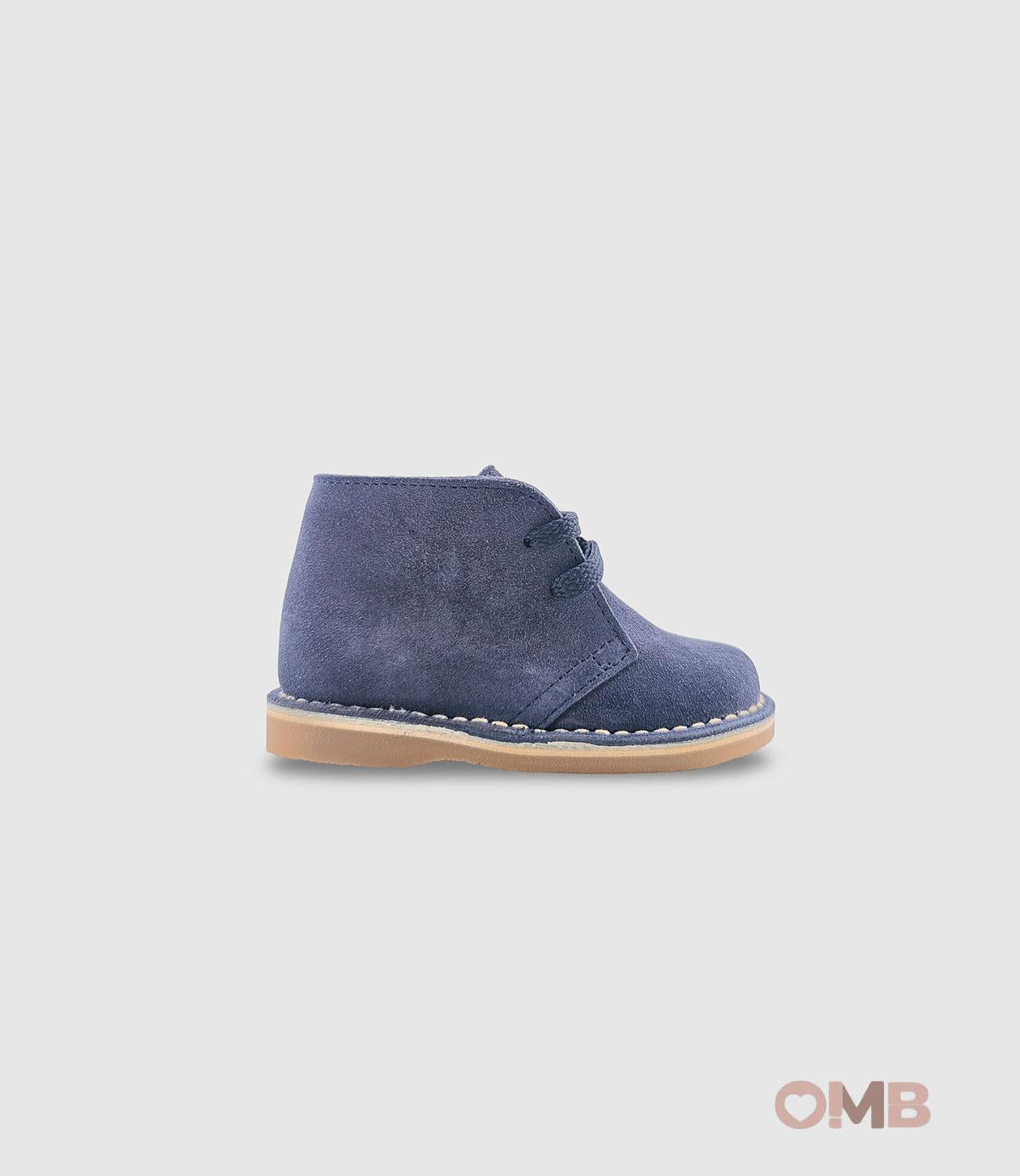 Minorchina PANYNO bambino B3533 Blu B3533 PIEL SERRAJE ATLANTICO PANYNO 