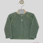 Cardigan YOEDU neonata 9003 verde 9003 VERDE YOEDU 
