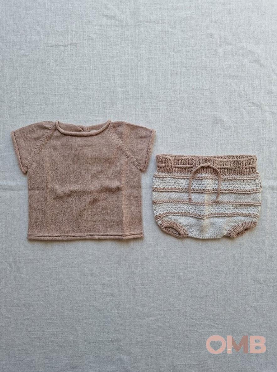 Completo neonata LI & ME 670567546746 Rosa<BR/> 6705-6754-6746 PANNA/ROSA LI & ME 