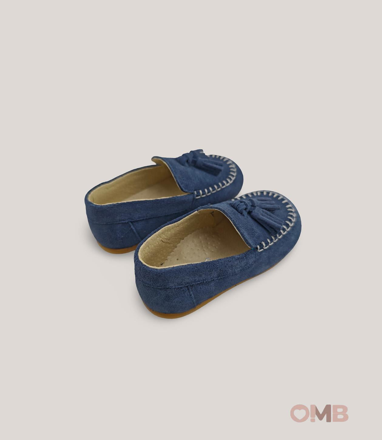 Mocassino bambino PANYNO B3623 Blu<BR/> B3623 BLU PANYNO 