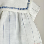 Completo neonato MIMU 1104 1105 Bianco<BR/> 1104-1105 BIANCO/CIELO MIMU 