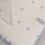 Lenzuola neonato PEPECE' 1440R4Q Bianco 1440R4Q ROSELLINA PEPECE' 