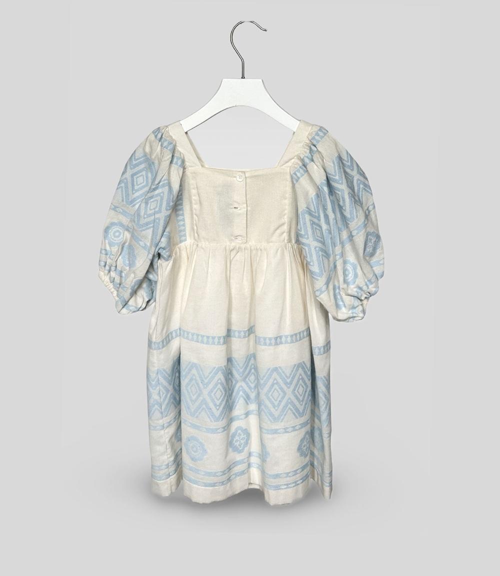 Abito Lalalu bimba VTL80AZZURRO beige VTL80 AZZURRO LALALU 