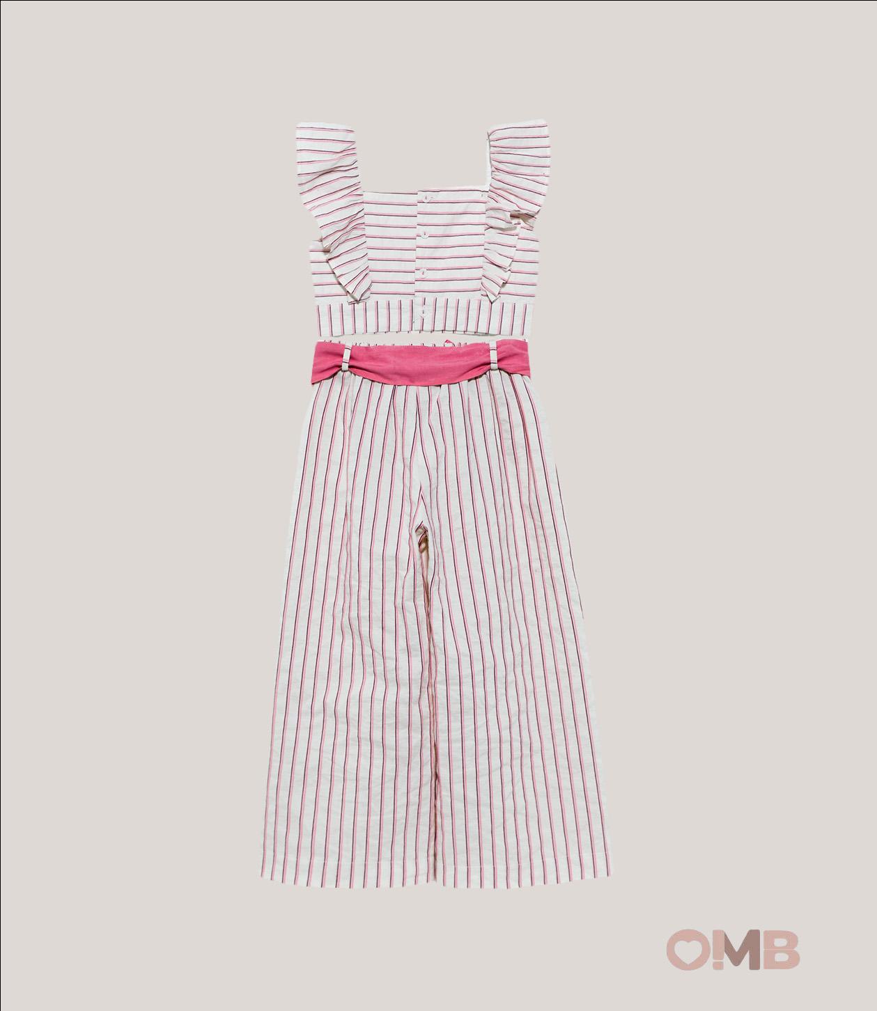 Completo bambina LALALU COML Rosa<BR/> COML RIGA LALALU 