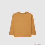 T-shirt Boboli bambino 302072 Senape 302072 SENAPE BOBOLI 