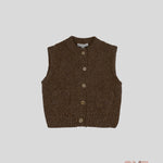 Gilet Emile et Ida neonata AC130 Cioccolato AC130 CIOCCOLATO EMILE ET IDA 