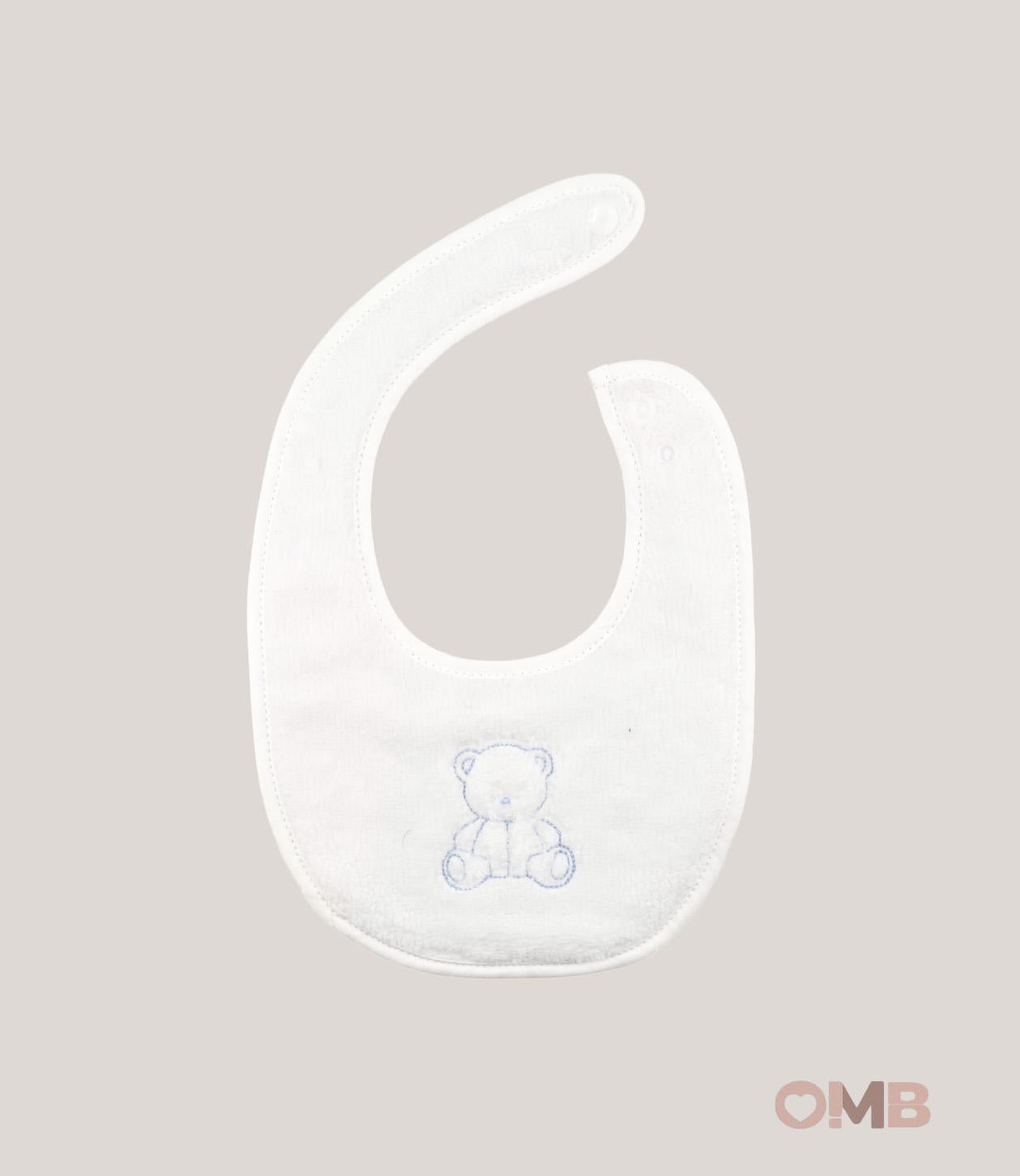 Bavaglino neonato COCCODE C63601 Bianco C63601 3OORSI COCCODE 