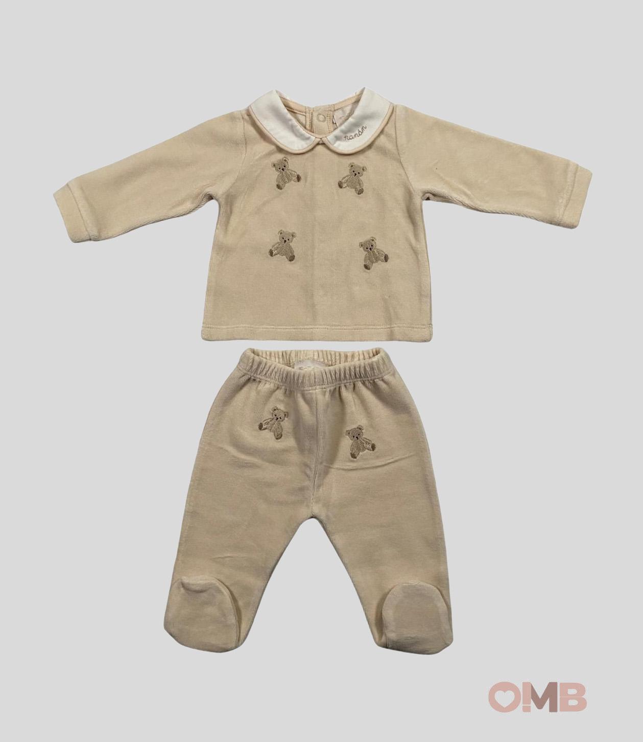 Tutina Neonato NANAN 016 Beige<BR/> 016 BEIGE NANAN 