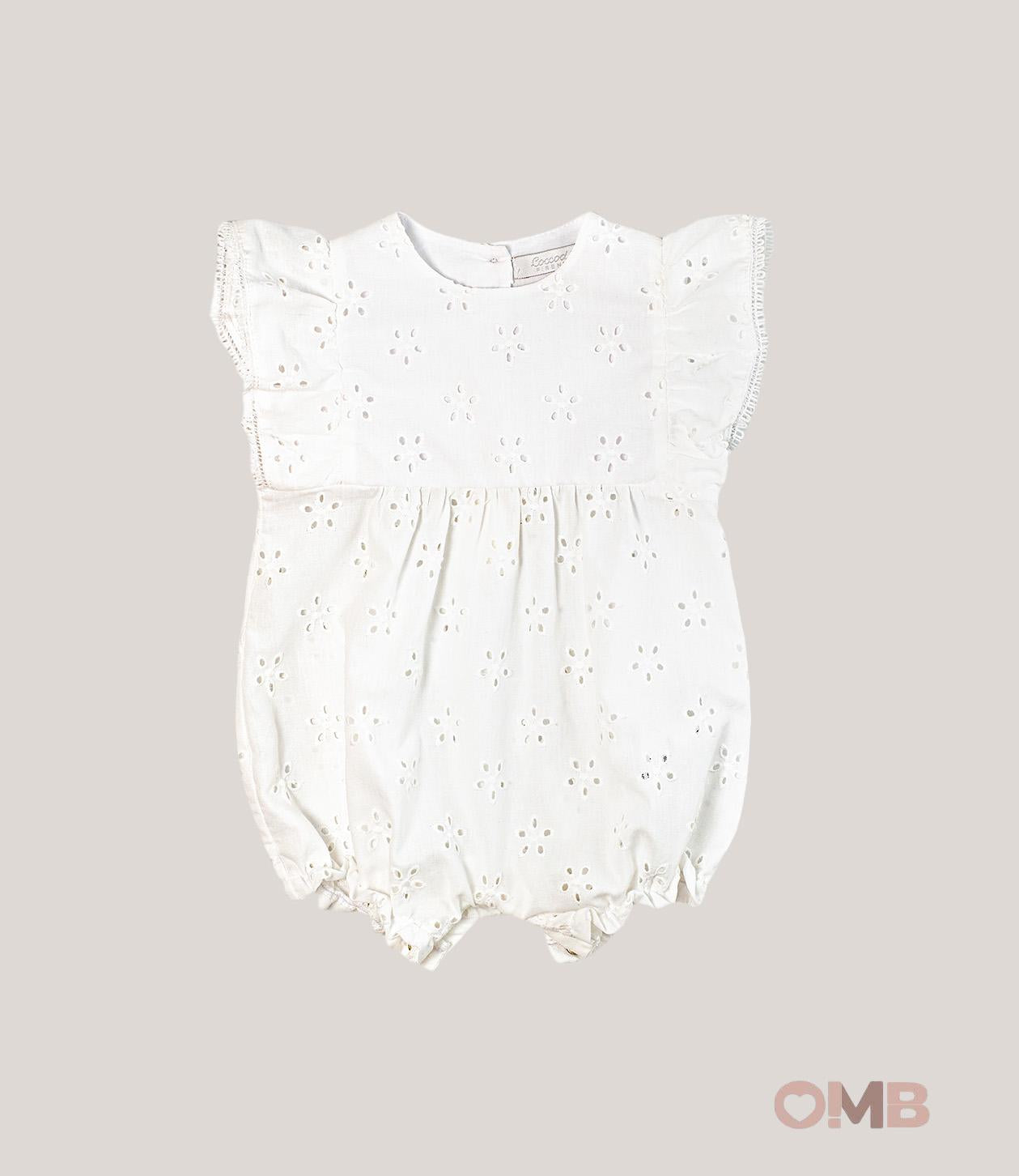 Pagliaccetto neonata COCCODE C63142 Bianco C63142 SANGALLO COCCODE 
