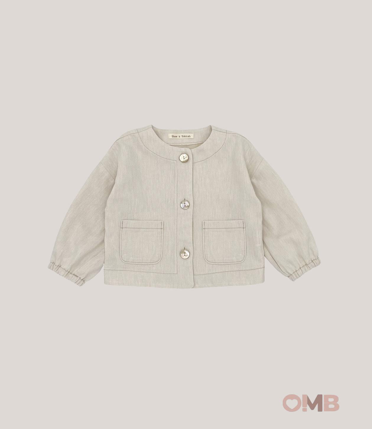 Giacca Bambina Zhoe & Tobiah TON1 beige TON1 BEIGE ZHOE & TOBIAH 