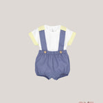 Completo CALAMARO BABY neonato 11343 Azzurro 11343 AZZURRO CALAMARO BABY 