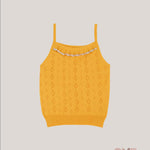 Top EMILE ET IDA bambina AD016A Giallo AD016A GIALLO EMILE ET IDA 
