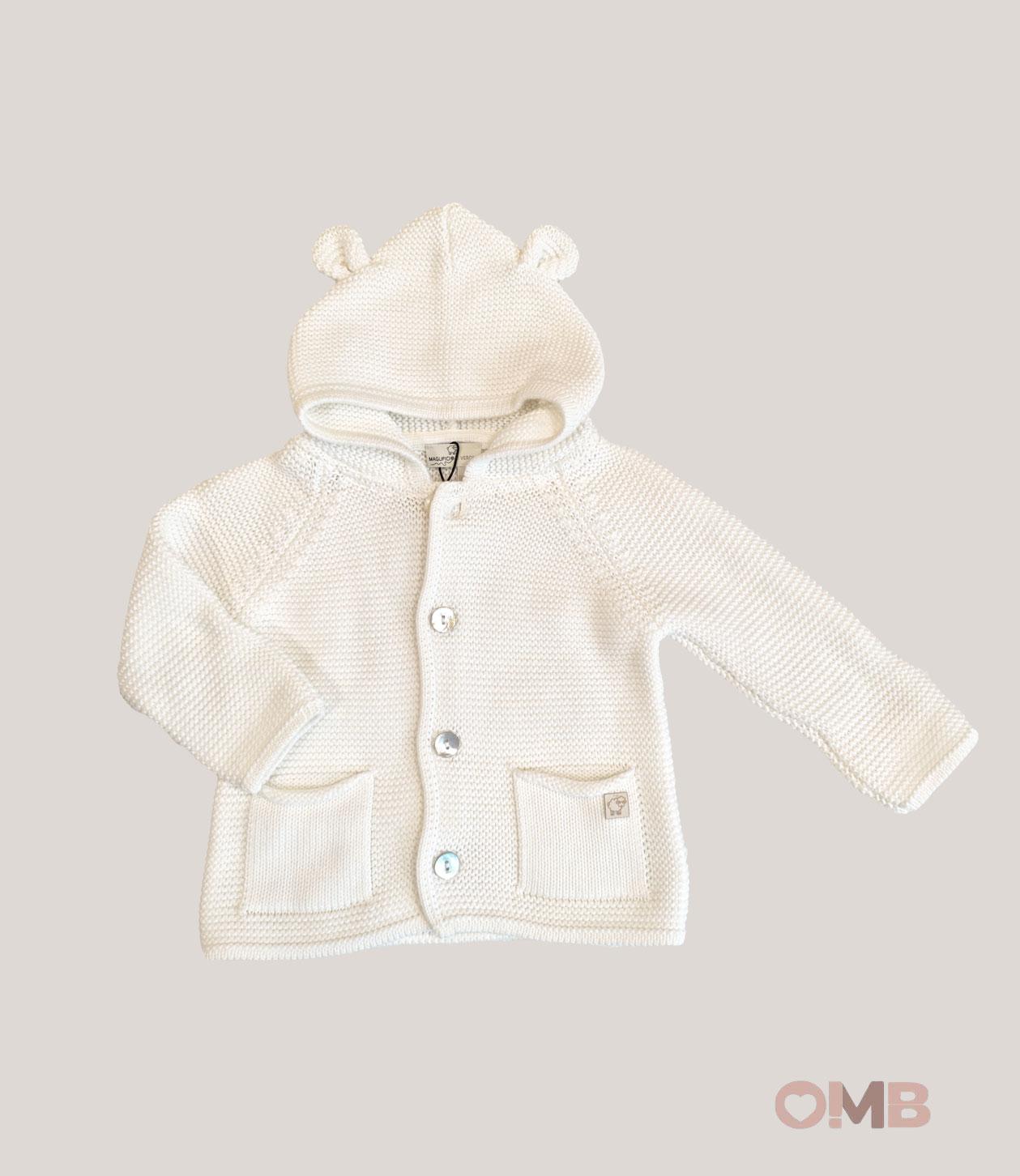 Cappotto neonato MAGLIFICIO VERONA 045519 Latte 045519 LATTE MAGLIFICIO VERONA 