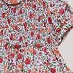 Abito neonata PEPECE' 7140 Rosso 7140 LIBERTY PEPECE' 