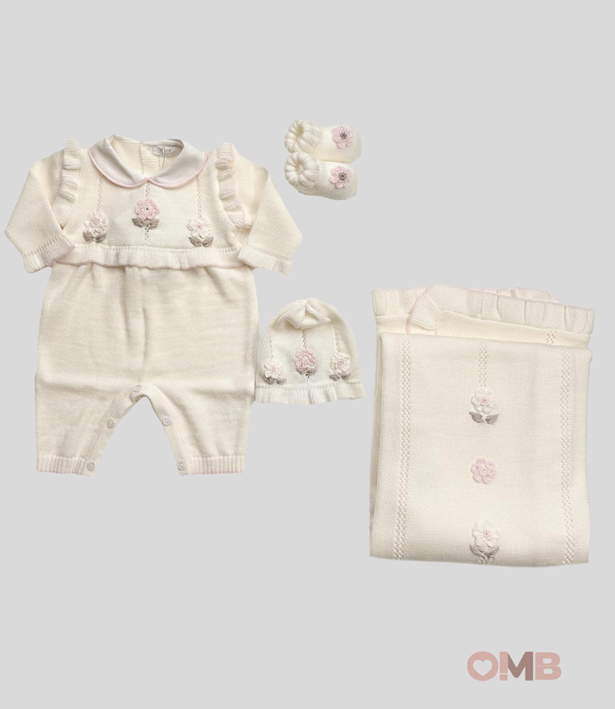 Tutina Neonata Primodi Bebè 3513 panna 3513 PANNA PRIMODI BEBE 