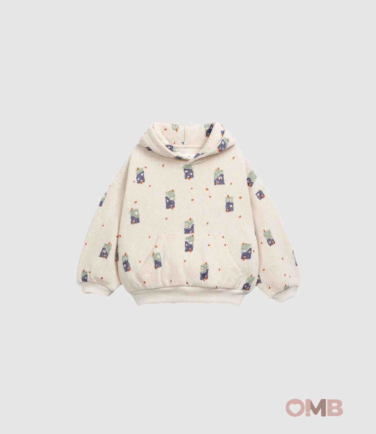 Felpa PLAY UP bambino 11354 Naturale 11354 STAMPA PLAY UP 