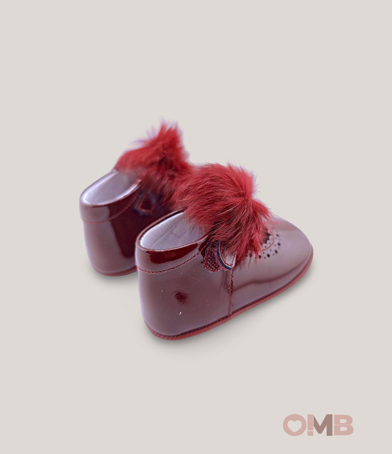Scarpe neonata INDICE 1708 Bordeaux 1708 BORDEAUX INDICE 
