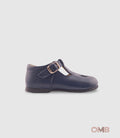 Scarpe Occhielli PANYNO bambina B2401 Blu