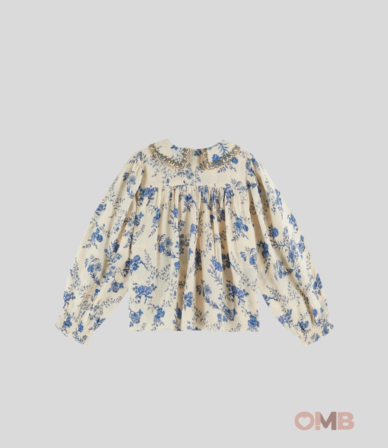 Blusa Emile et Ida bambina AC066 Fantasia AC066 FIORI EMILE ET IDA 