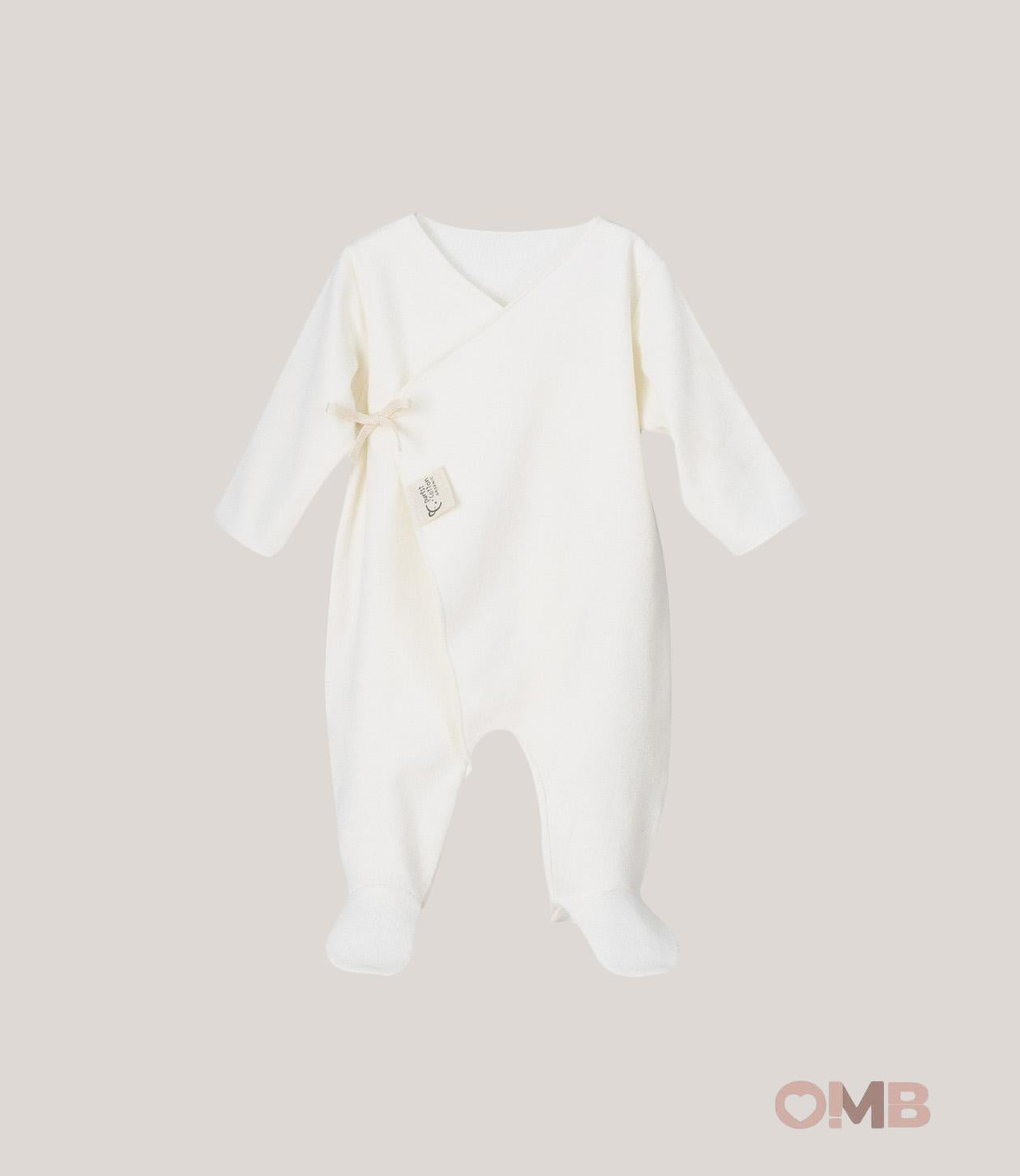 Tutina CALAMARO BABY neonata 33025 Bianca 33025 BIANCO CALAMARO BABY 