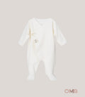 Tutina CALAMARO BABY neonata 33025 Bianca
