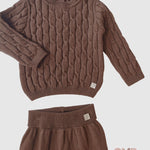 Completo Maglificio Verona neonato 45490 Marrone 45490 MARRONE MAGLIFICIO VERONA 