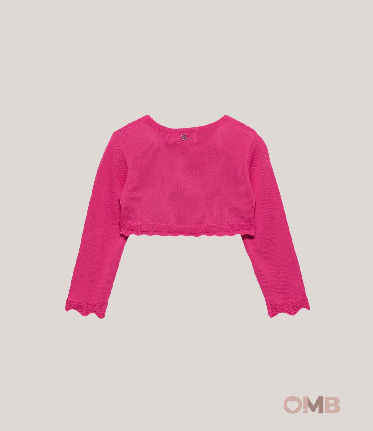 Bolero ABEL&LULA neonata 5301 Fucsia<BR/> 5301 FUCSIA ABEL&LULA 