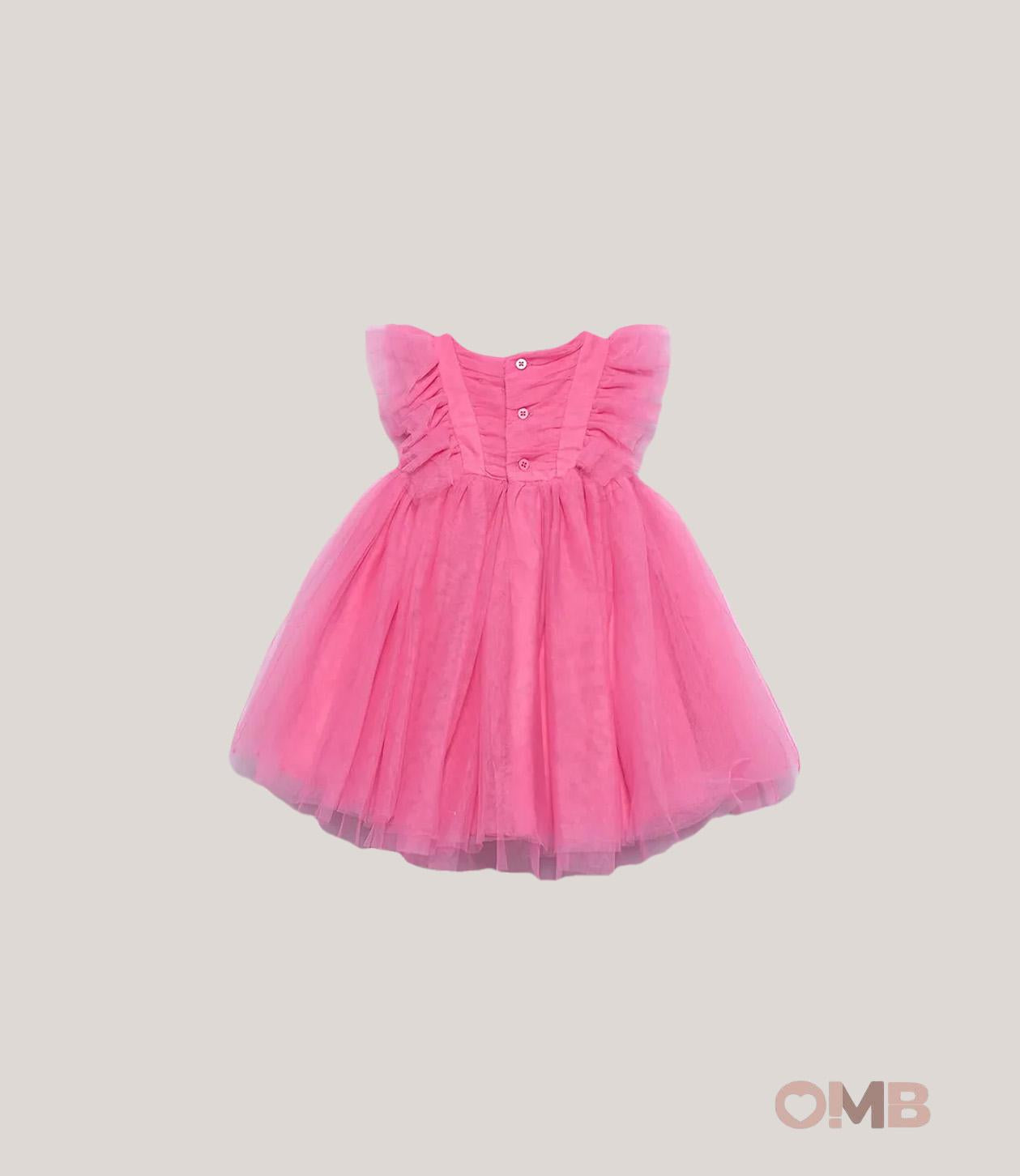 Abito ABEL&LULA neonata TULLE VOLANT 5012 Rosa 5012 ROSA ABEL&LULA 