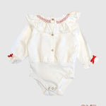 Camicia ARC EN CIEL neonata 1136 Bianco 1136 BCO-ROSSO ARC EN CIEL 