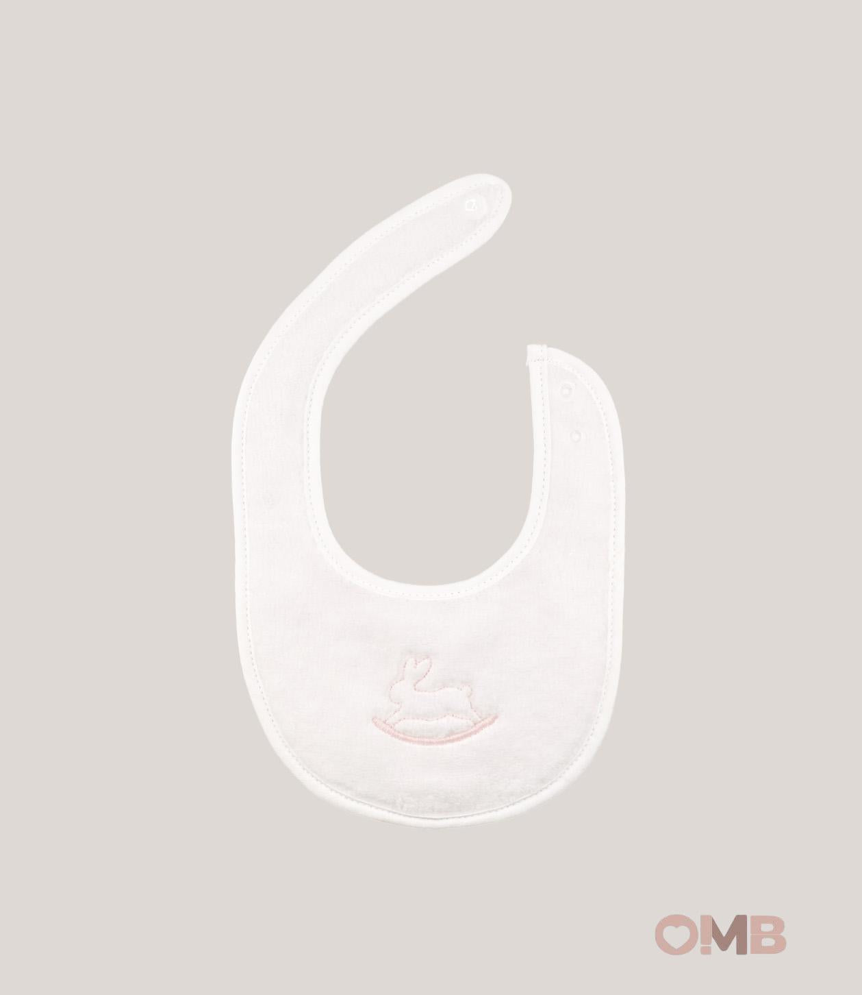 Bavaglino neonato COCCODE C63601 Bianco C63601 CONIGL COCCODE 