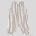 Salopette Neonato 1+inthefamily Pius Petrolio PIUS RIGA 1+INTHEFAMILY 