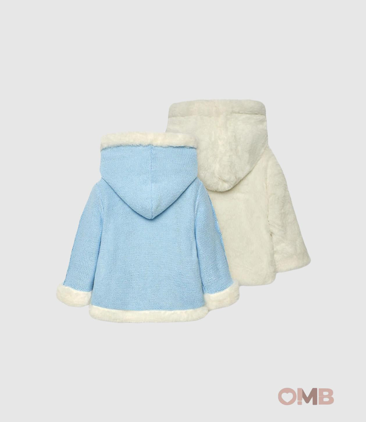 Cappotto Boboli neonato 752059 Azzurro 752059 AZZURRO BOBOLI 