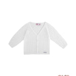 Cardigan CONDOR neonata 55505 Bianco 55.505 200 CONDOR 