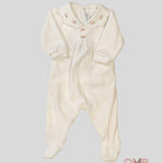 Tutina Neonata PEPECE' 7440 Bianco 7440 BCO-ROSA PEPECE' 