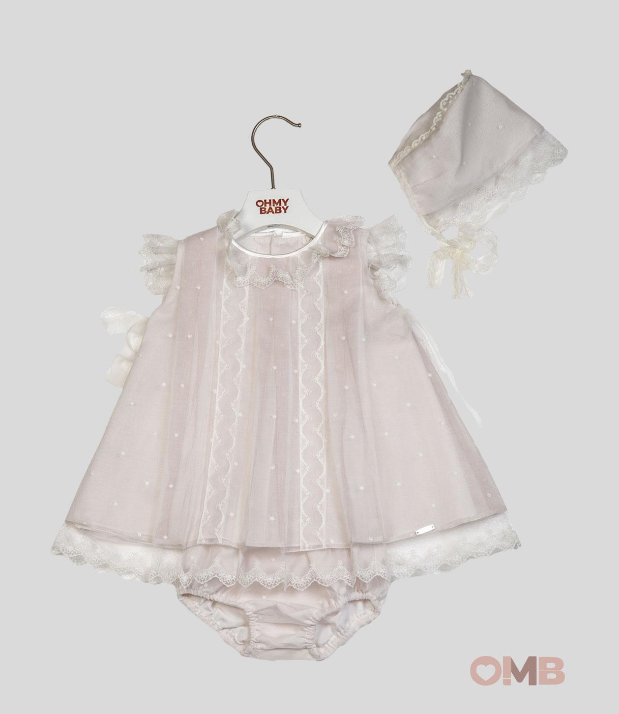 Abito Neonata Niseret 5495 5495 ROSA NISERET 