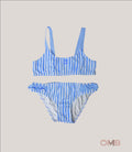 Bikini bambina AL AGUA PATOS V2640 Cielo