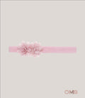 Fascia neonata SIENA 7157 Rosa