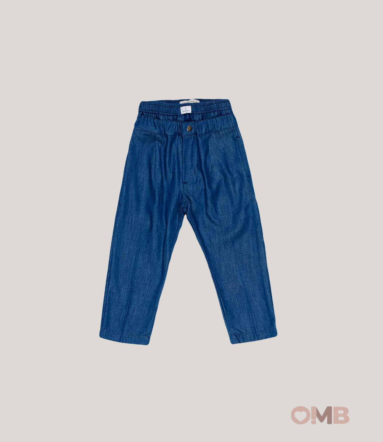 Pantalone MANUEL RITZ bambino 3408 Blu<BR/> 3408 BLU MANUEL RITZ 