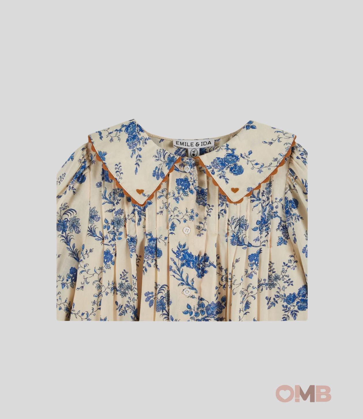 Abito Emile et Ida bambina AC077 Fantasia AC077 FIORI EMILE ET IDA 