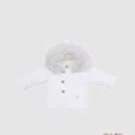 Cappotto Pangasa neonata 1406009 Bianco 1406009 BIANCO PANGASA 