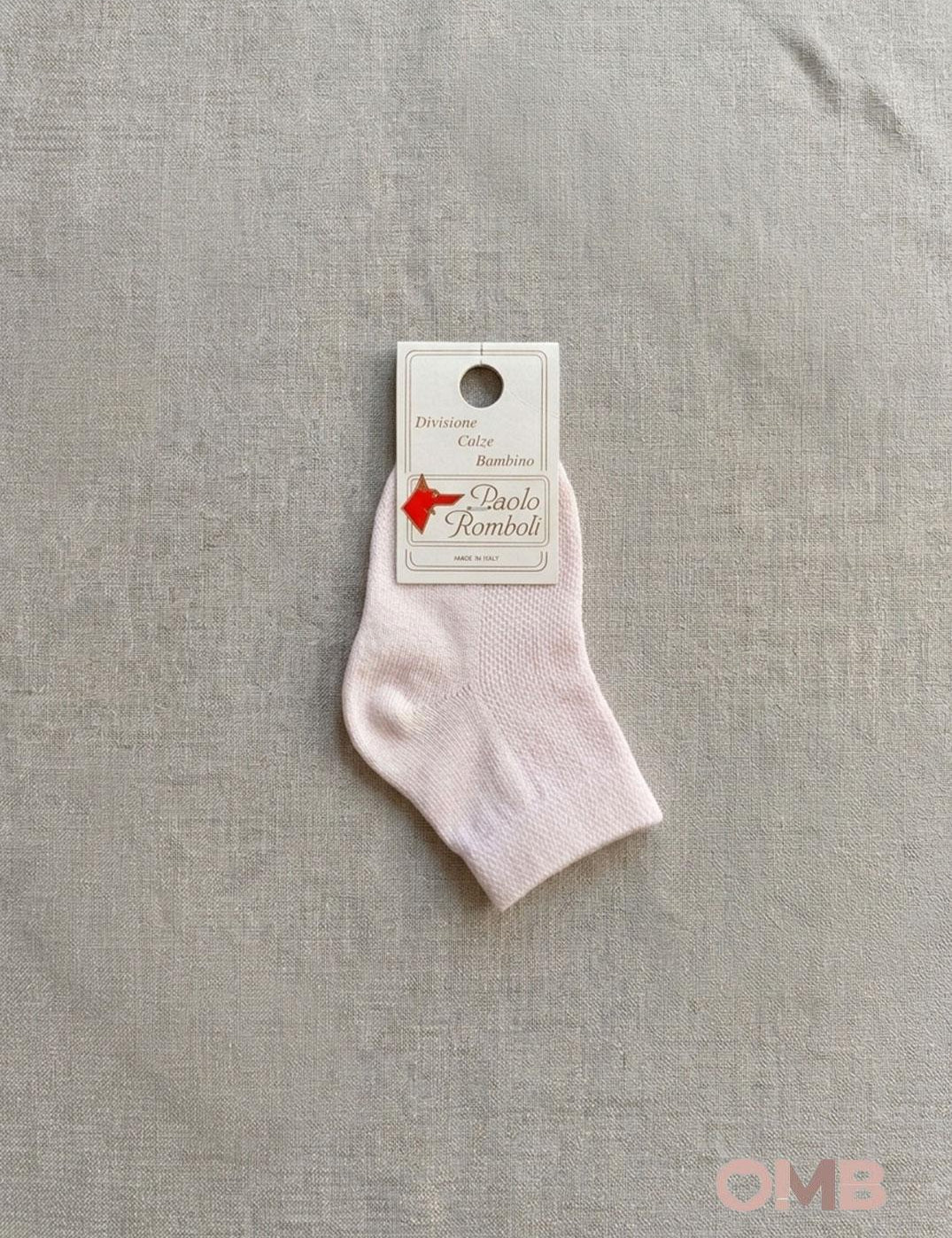 Calzini neonata PAOLO ROMBOLI BEC34 Rosa<BR/> BEC34 ROSA PAOLO ROMBOLI 